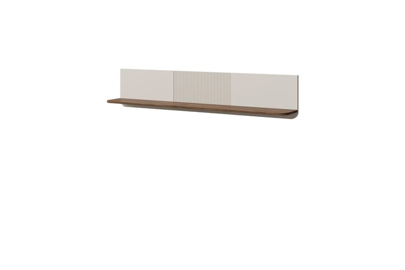 Cucina Væghylde 150x22 cm, Beige/Brun