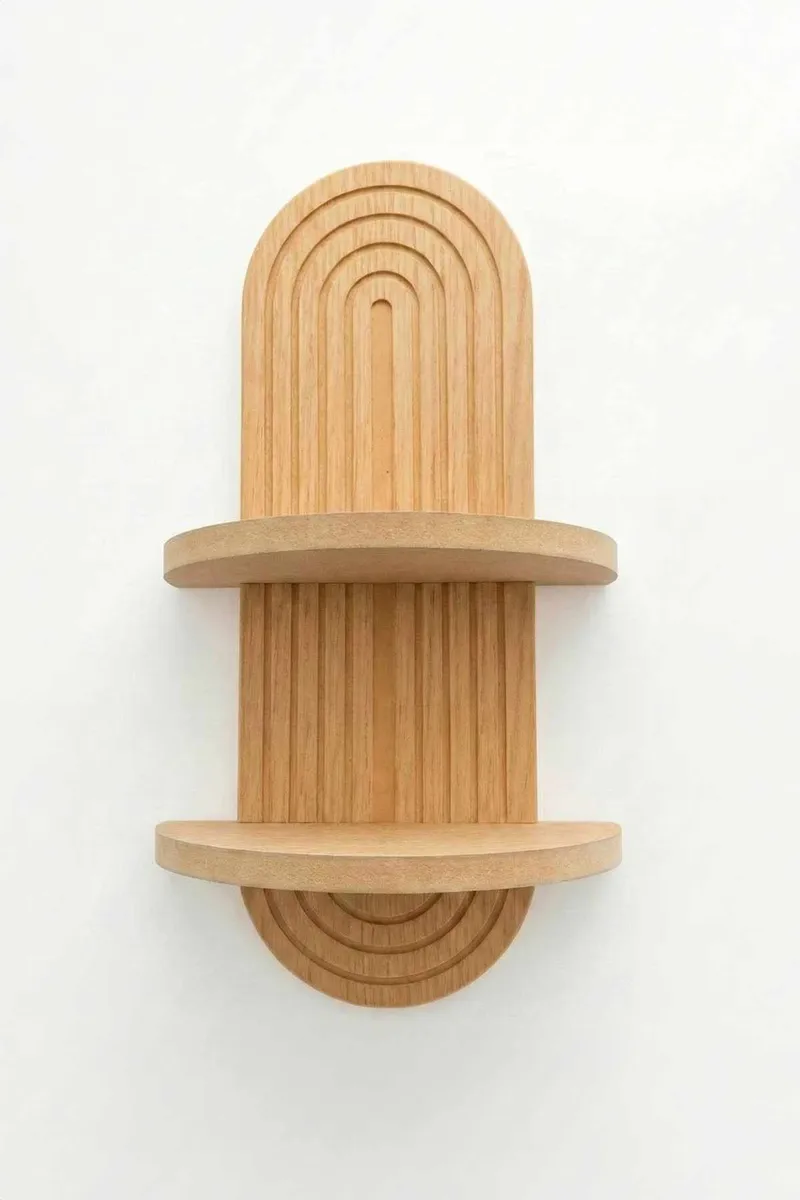 Drelor væghylde 20x70 cm, Eg