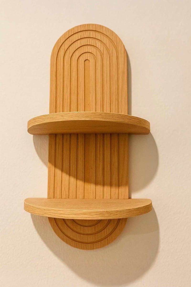 Drelor væghylde 20x70 cm - Eg - Opbevaring - Hylder & Reoler - Væghylde & vægreol