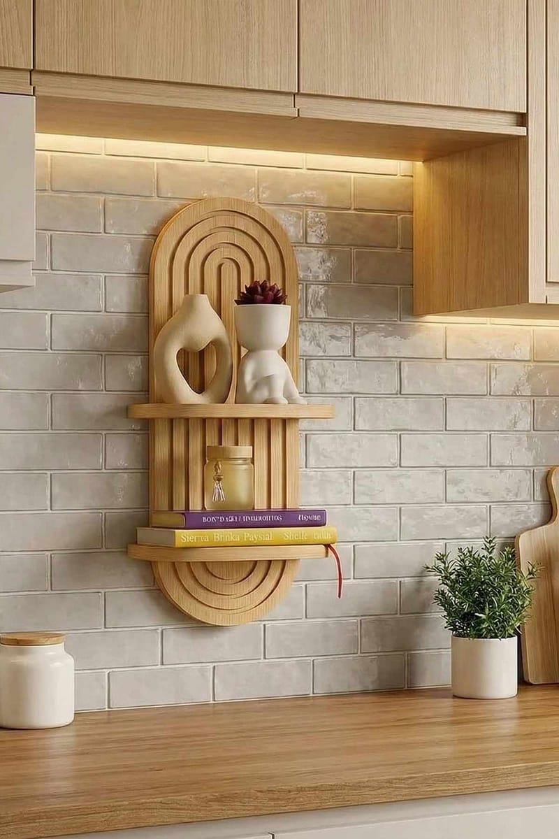 Drelor væghylde 20x70 cm - Eg - Opbevaring - Hylder & Reoler - Væghylde & vægreol