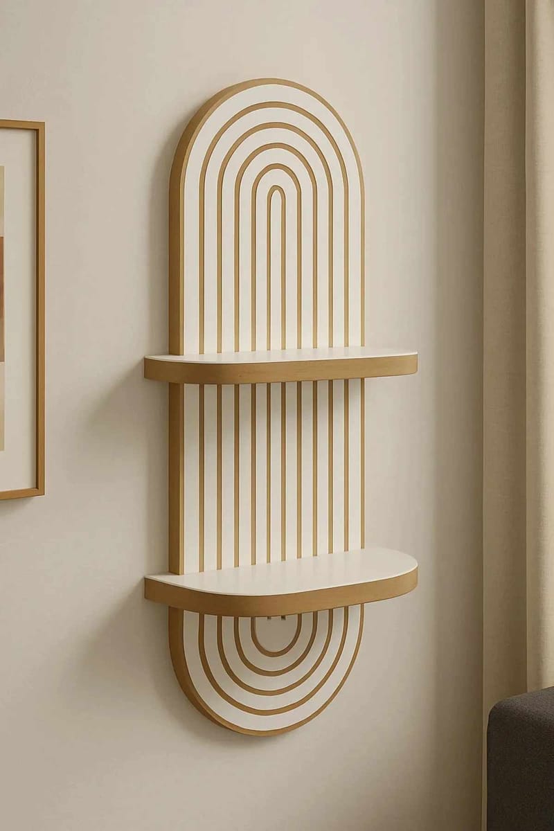 Drelor væghylde 20x70 cm - Hvid - Opbevaring - Hylder & Reoler - Væghylde & vægreol