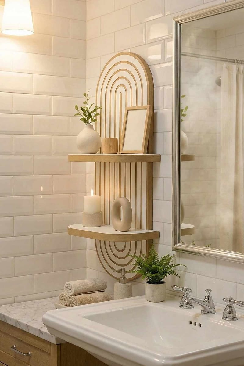 Drelor væghylde 20x70 cm - Hvid - Opbevaring - Hylder & Reoler - Væghylde & vægreol