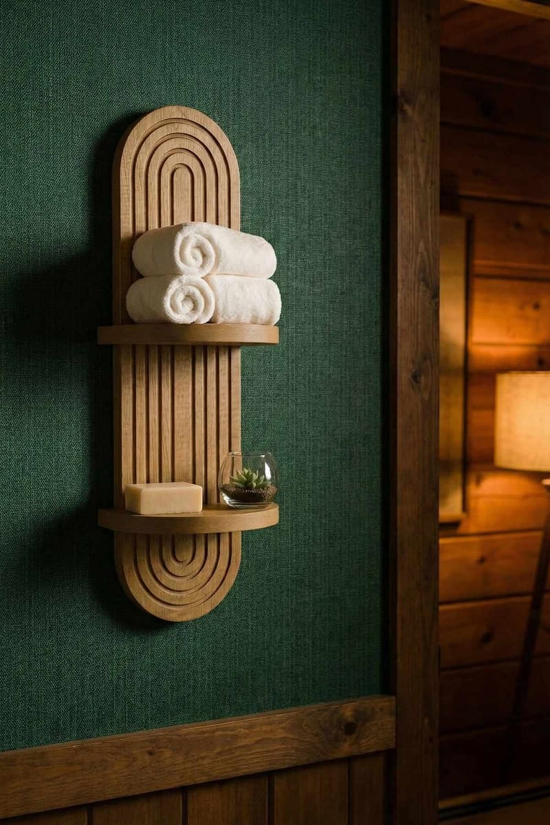 Drelor væghylde 20x70 cm - Wenge - Opbevaring - Hylder & Reoler - Væghylde & vægreol