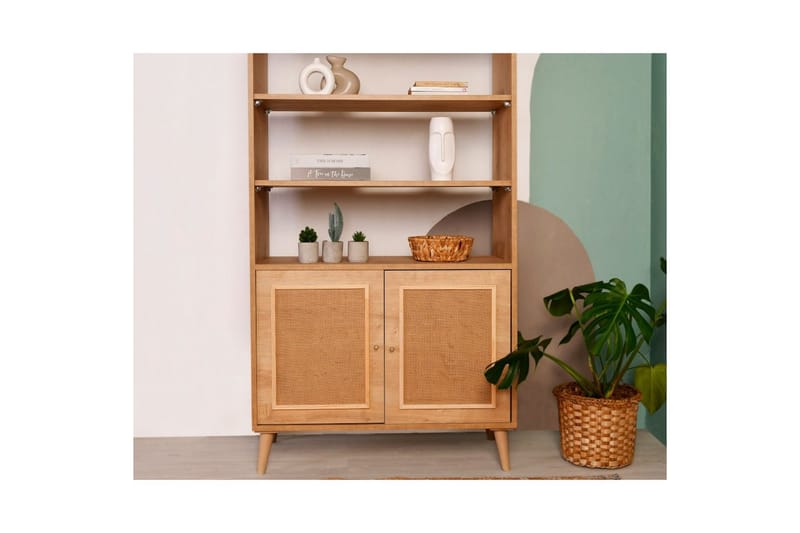 Elili Reol 40 cm - Brun - Opbevaring - Hylder & Reoler - Bogreol