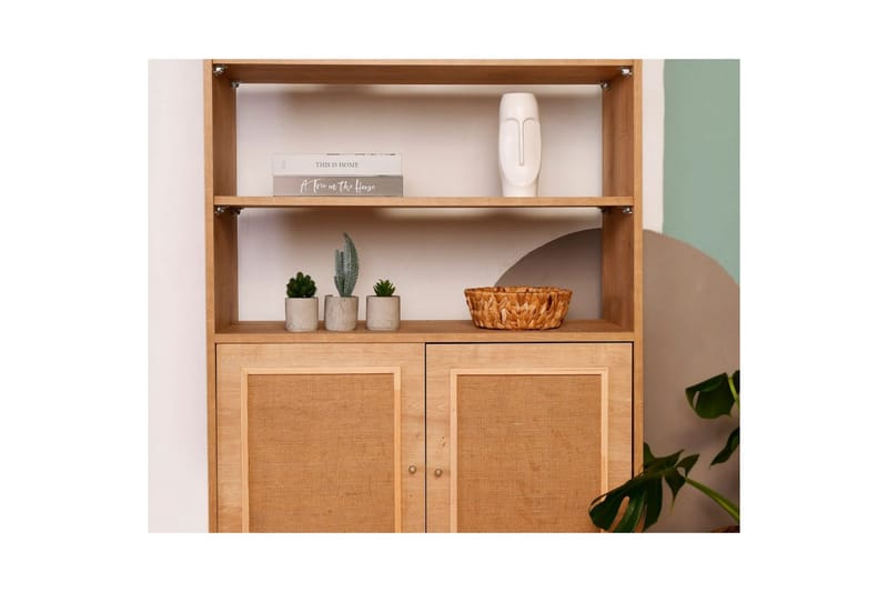 Elili Reol 40 cm - Brun - Opbevaring - Hylder & Reoler - Bogreol