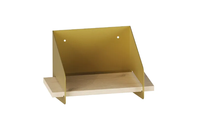 Faeryn Væghylde 30 cm, Guld