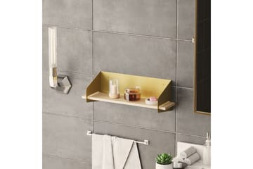 Faeryn Væghylde 60 cm - Guld - Opbevaring - Hylder & Reoler - Væghylde & vægreol