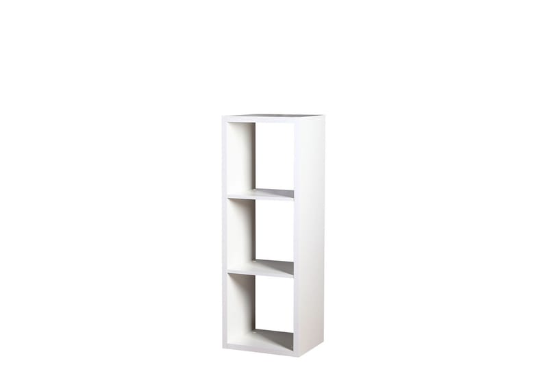 Franzine Bogreol 41 cm i Malet Træ, Hvid