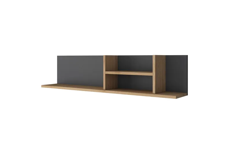 Friederich Væghylde 120 cm, Valnød/Antracit