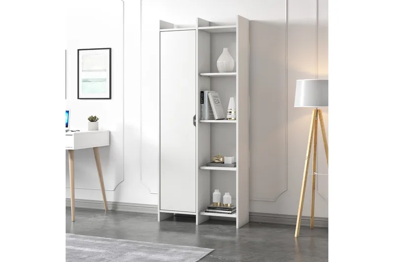 Gerard Bogreol 70 cm - Hvid - Opbevaring - Hylder & Reoler - Bogreol
