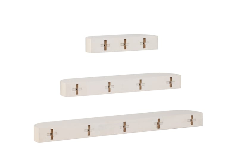 Glow Væghylde 135 cm - Beige - Opbevaring - Hylder & Reoler