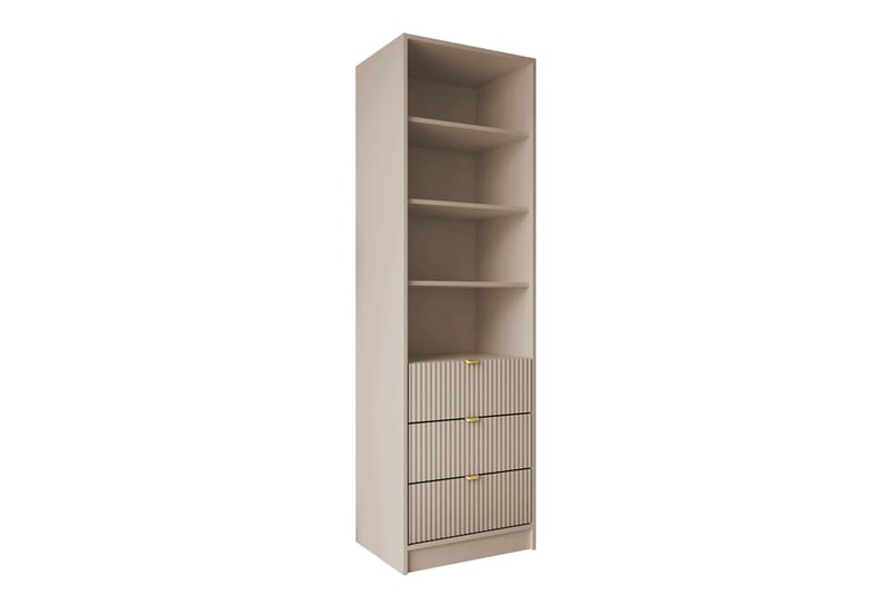 Gudelia Bogreol 60x40 cm - Beige - Opbevaring - Hylder & Reoler - Bogreol