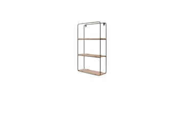 Hari Væghylde 30 cm - Sort / Beige - Opbevaring - Hylder & Reoler - Væghylde & vægreol