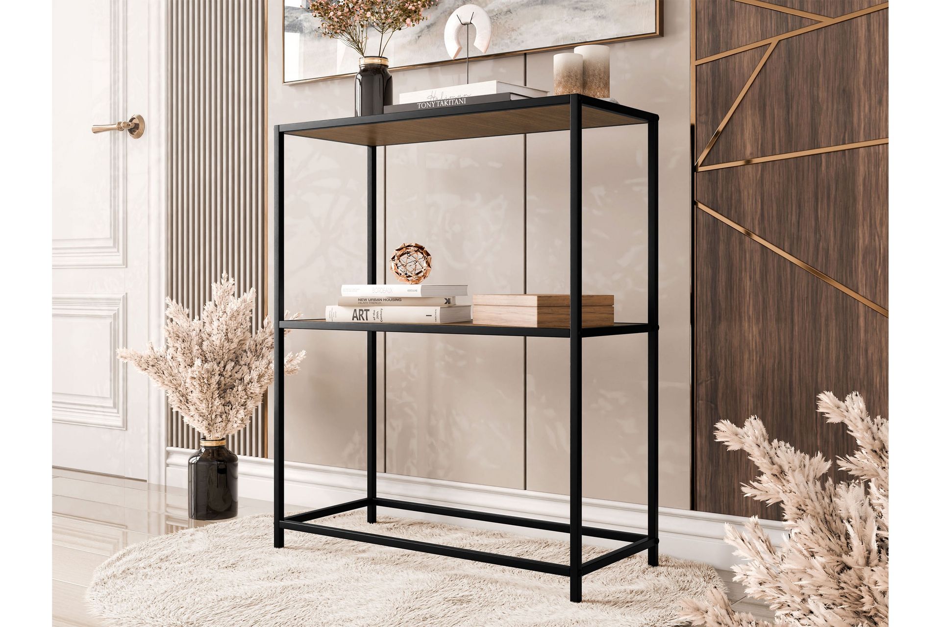 Harrisdale Reol 70 cm - Sort - Opbevaring - Hylder & Reoler - Bogreol
