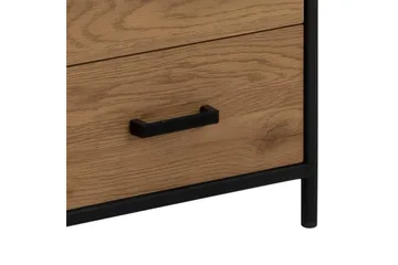 Hartsoe Bogreol 42 cm i Eg - Brun - Opbevaring - Hylder & Reoler - Bogreol