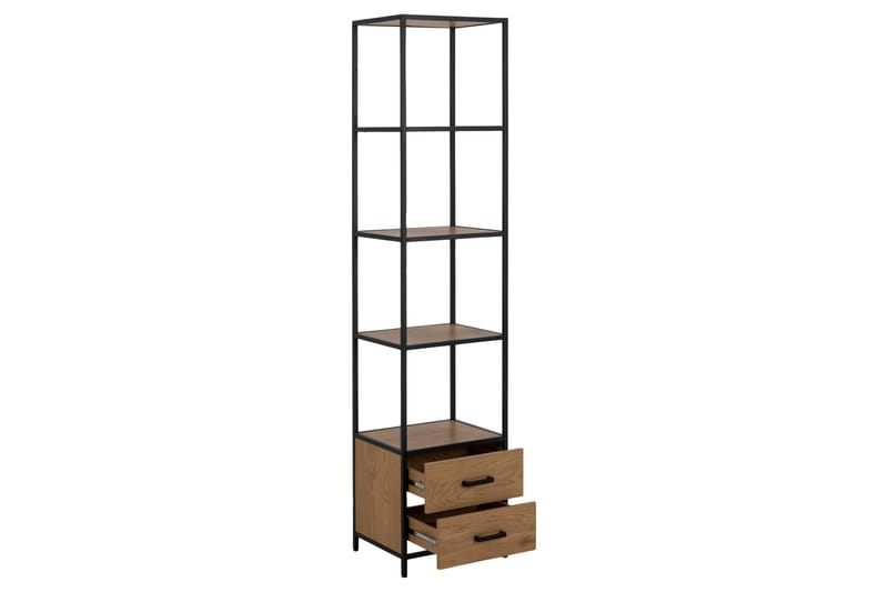 Hartsoe Bogreol 42 cm i Eg - Brun - Opbevaring - Hylder & Reoler - Bogreol
