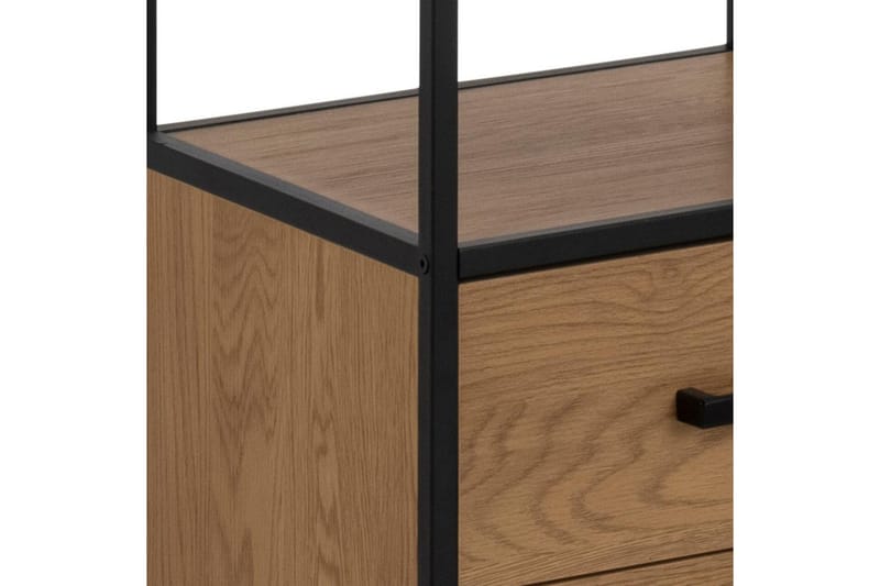 Hartsoe Bogreol 42 cm i Eg - Brun - Opbevaring - Hylder & Reoler - Bogreol