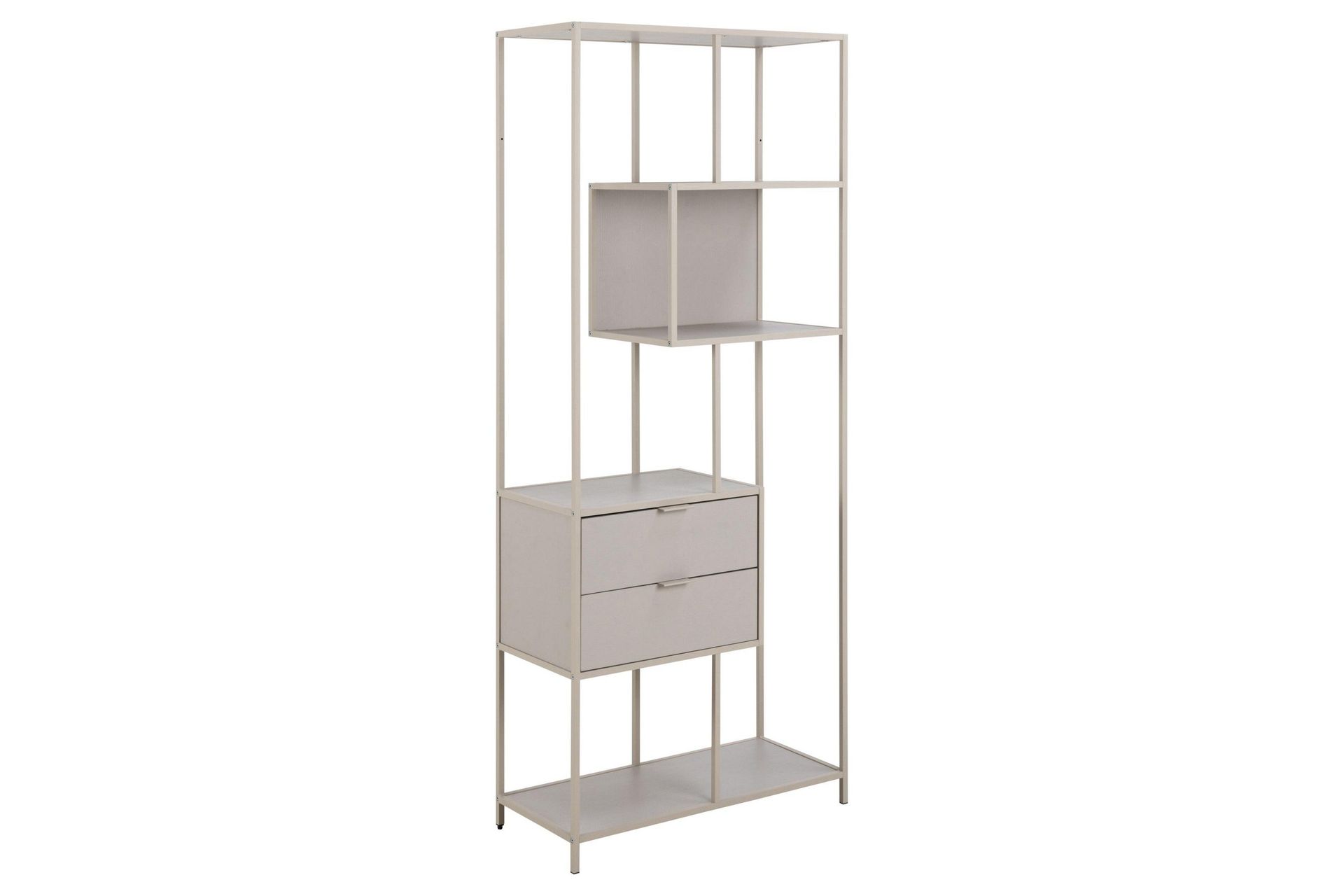 Hartsoe Bogreol 77 cm Grå - Opbevaring | Trademax