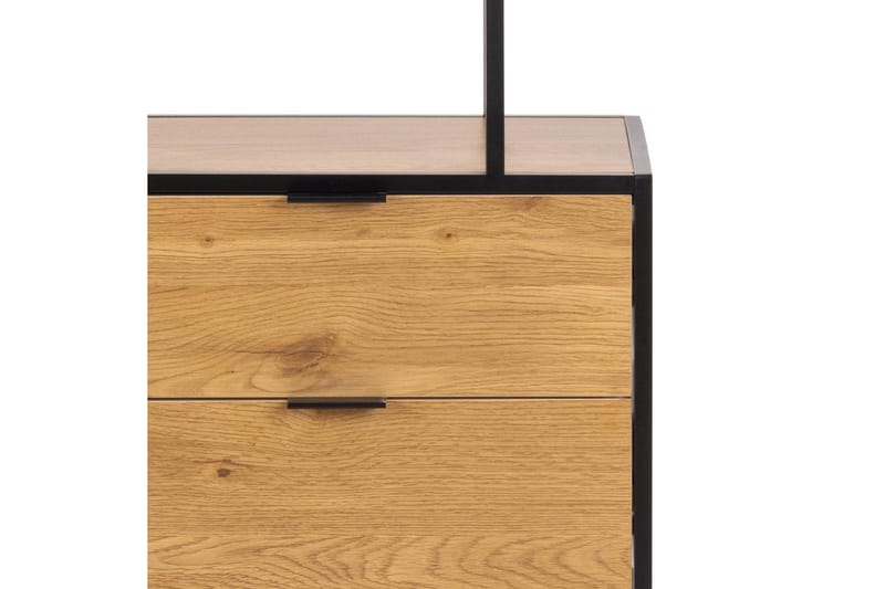 Hartsoe Bogreol 77 cm i Eg - Brun - Opbevaring - Hylder & Reoler - Bogreol