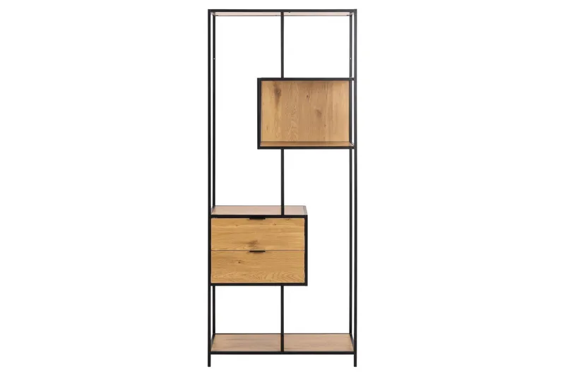 Hartsoe Bogreol 77 cm i Eg - Brun - Opbevaring - Hylder & Reoler - Bogreol