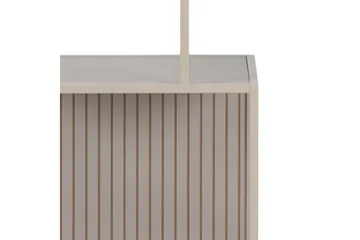 Hartsoe Bogreol 77 cm i Metal - Sandbeige - Opbevaring - Hylder & Reoler - Bogreol