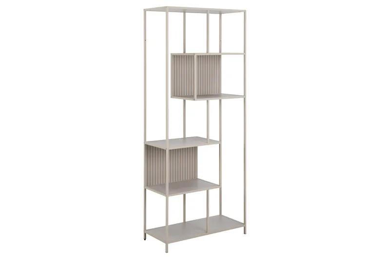 Hartsoe Bogreol 77 cm i Metal, Sandbeige