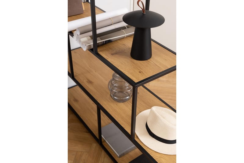 Hartsoe Reol 135 cm - Natur - Opbevaring - Hylder & Reoler - Bogreol