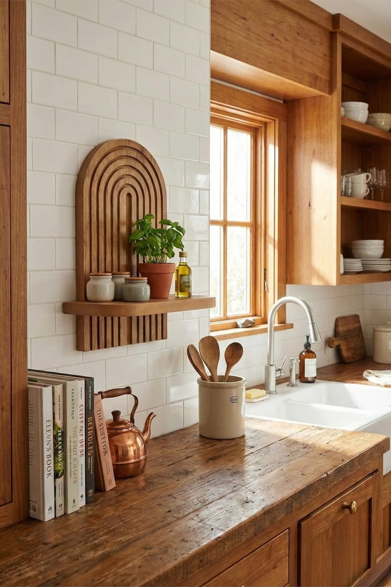 Hasina Væghylde 26x35x13 cm - Eg - Opbevaring - Hylder & Reoler - Væghylde & vægreol