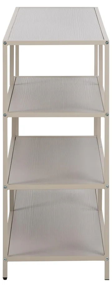 Hasslevik Bogreol 114 cm - Grå - Opbevaring - Hylder & Reoler - Bogreol