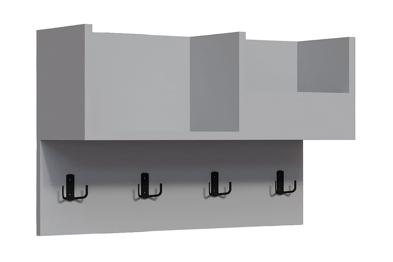 Bugneta Hattehylde 72x24 cm - Hvid - Opbevaring - Hylder & Reoler - Hattehylde
