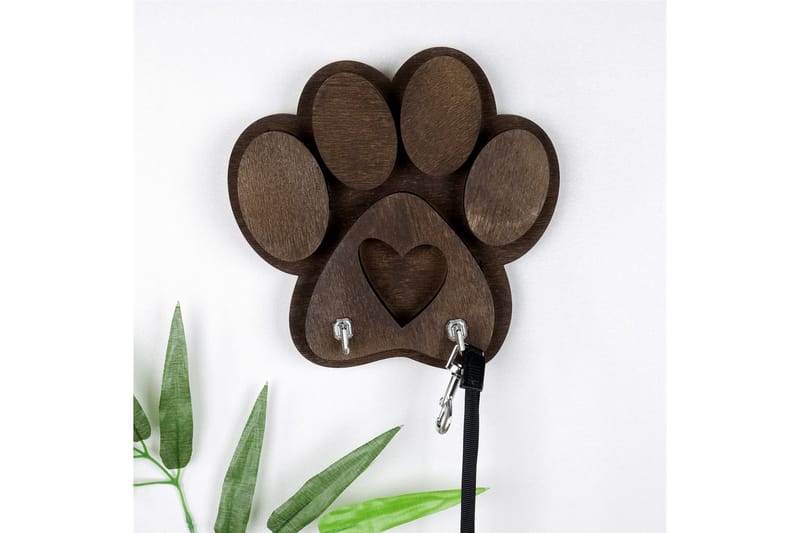 Chouchou Hattehylde 17x4 cm - Brun - Opbevaring - Hylder & Reoler - Hattehylde