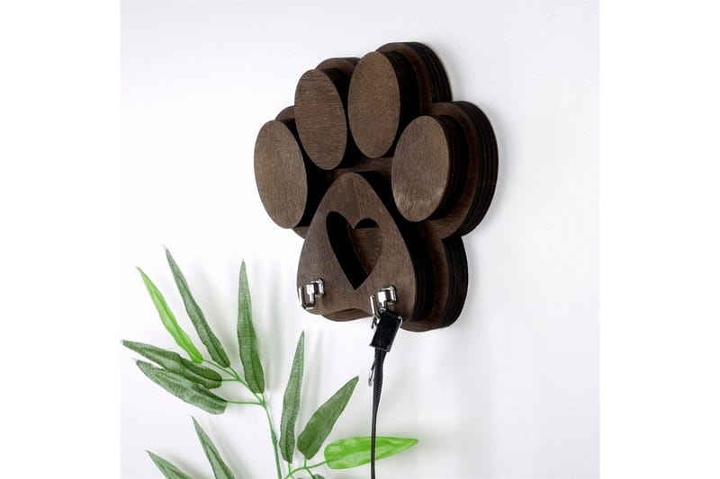 Chouchou Hattehylde 17x4 cm - Brun - Opbevaring - Hylder & Reoler - Hattehylde