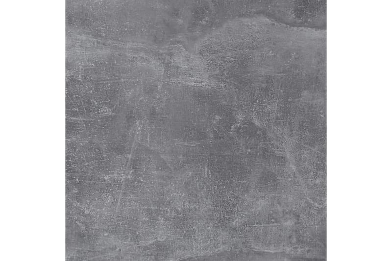 FMD væghængt knagerække 72 x 29,3 x 34,5 cm betongrå - Grå - Entréopbevaring - Hattehylde