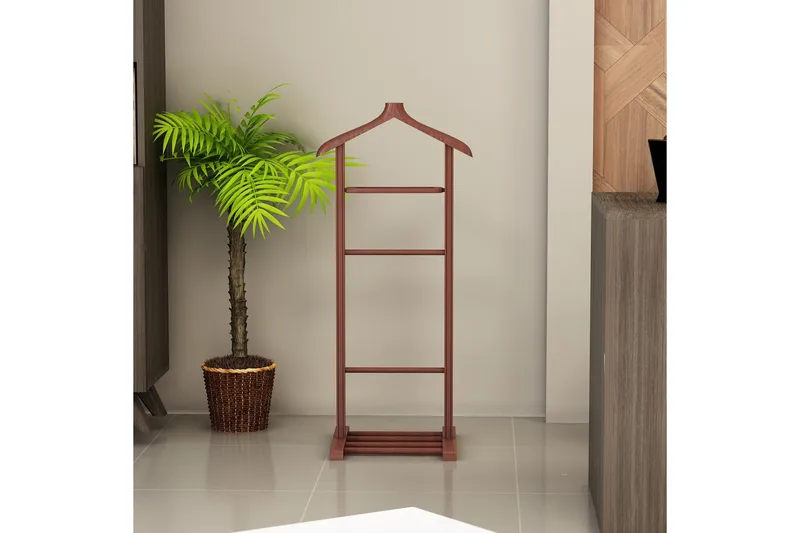 Pega Tek Hattehylde 46x34 cm - Brun - Opbevaring - Tøjopbevaring - Knagerækker - Jakkestativ