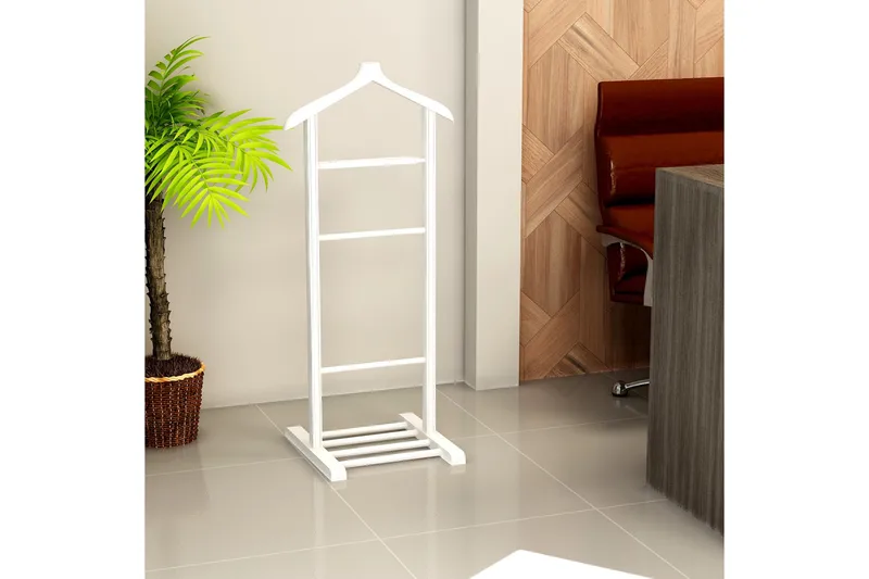 Pega Tek Hattehylde 46x34 cm - Hvid - Opbevaring - Tøjopbevaring - Knagerækker - Jakkestativ