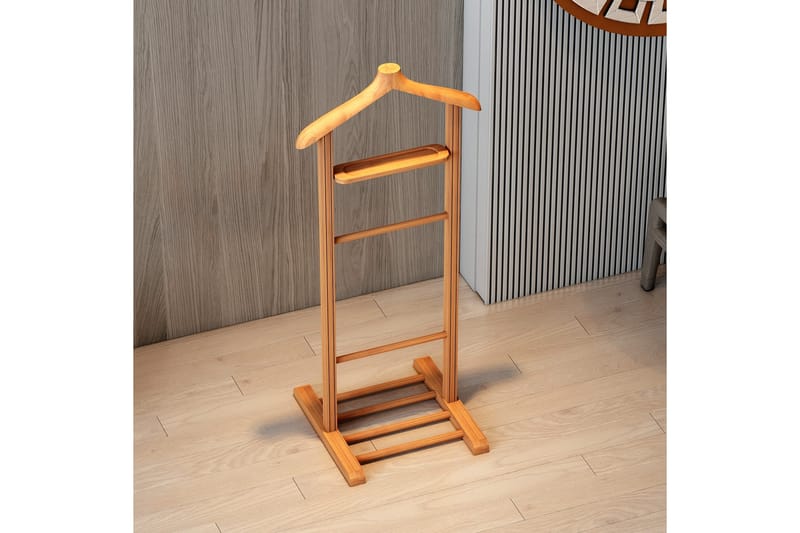 Pega Tek Hattehylde 46x34 cm - Mørkebrun - Opbevaring - Tøjopbevaring - Knagerækker - Jakkestativ