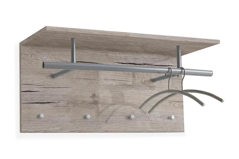 Spot Hattehylde 72 cm, Lys Eg