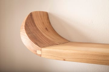 Helano væghylde 60 cm - varm honningbrun - Opbevaring - Hylder & Reoler - Væghylde & vægreol