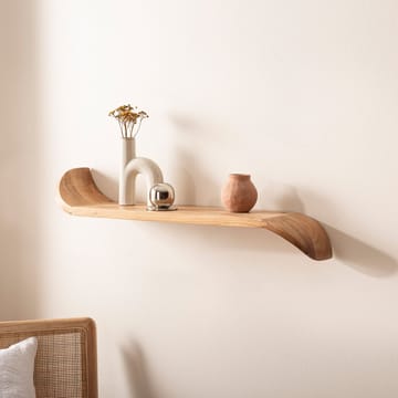 Helano væghylde 60 cm - varm honningbrun - Opbevaring - Hylder & Reoler - Væghylde & vægreol