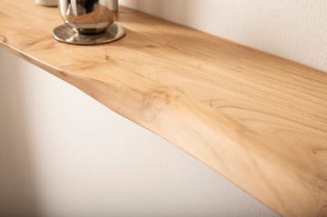 Helela Væghylde 40 cm Asymmetrisk - varm honningbrun - Opbevaring - Hylder & Reoler - Væghylde & vægreol