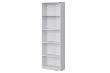 Hemani Bogreol 64 cm i Malet Træ - Hvid - Opbevaring - Hylder & Reoler - Bogreol