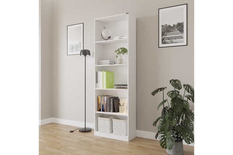 Hemani Reol 64 cm - Hvid - Opbevaring - Hylder & Reoler - Bogreol