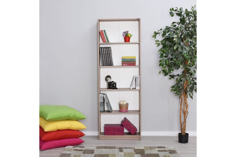 Hemani Reol 64 cm - Lysebrun - Opbevaring - Hylder & Reoler - Bogreol