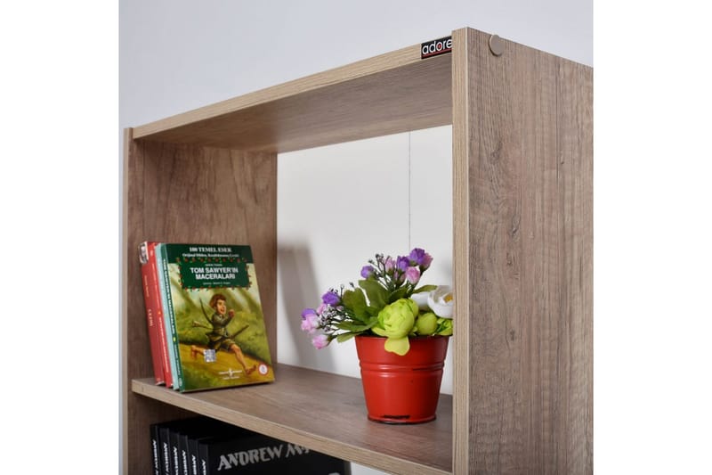 Hemani Reol 64 cm - Lysebrun - Opbevaring - Hylder & Reoler - Bogreol