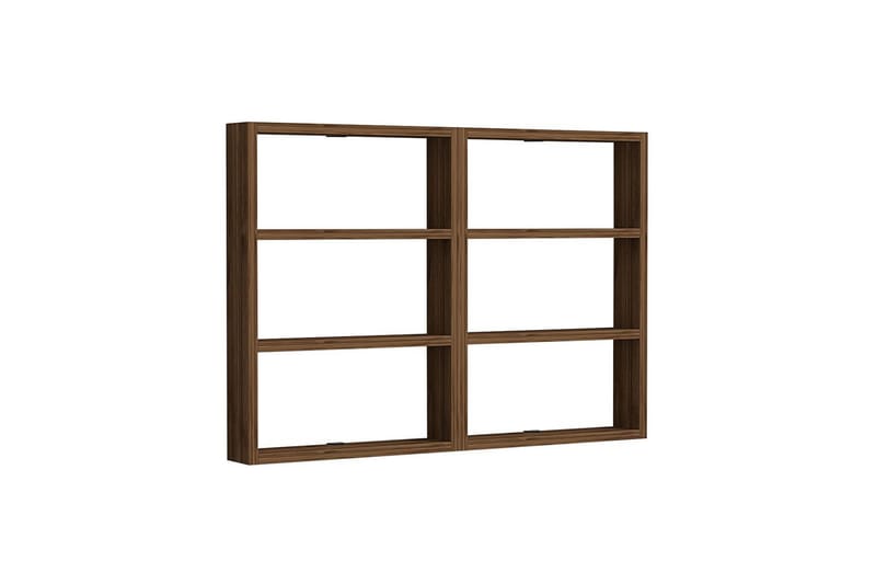 Hexaia Vægmonteret Hylde 84,6 cm - Brun - Opbevaring - Hylder & Reoler - Væghylde & vægreol