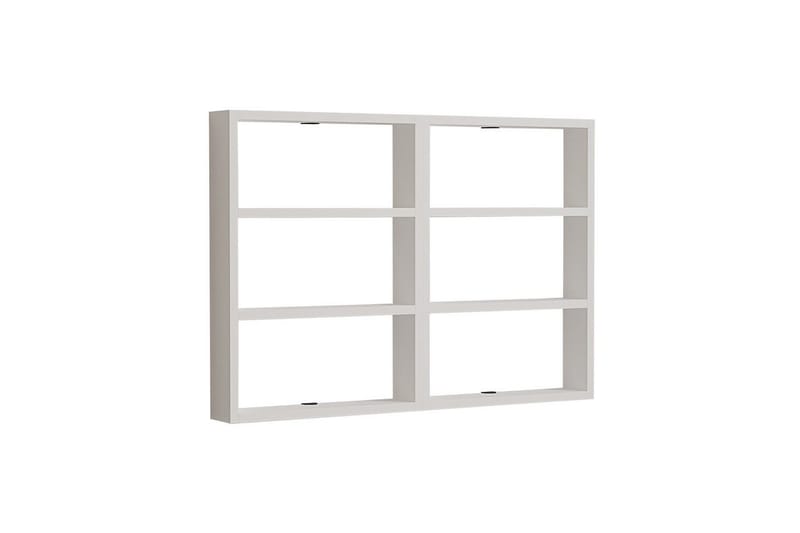Hexaia Vægmonteret Hylde 84,6 cm - Hvid - Opbevaring - Hylder & Reoler - Væghylde & vægreol