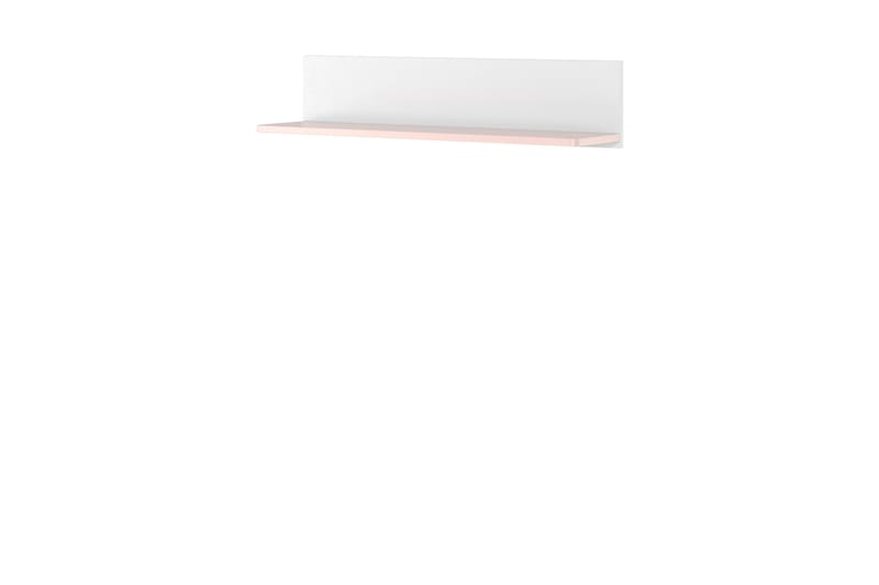 Hilts Væghylde 110x22 cm - Hvid/Pink - Opbevaring - Hylder & Reoler - Væghylde & vægreol