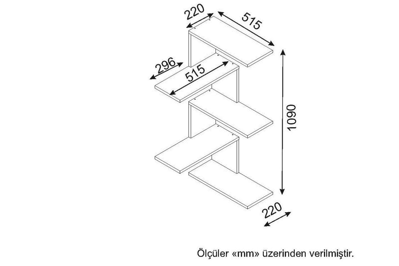 Canitor væghylde - Hvid - Opbevaring - Hylder & Reoler - Hjørnehylde og hjørnereol