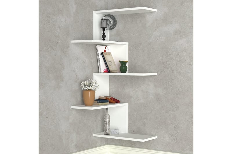Canitor væghylde - Hvid - Opbevaring - Hylder & Reoler - Hjørnehylde og hjørnereol