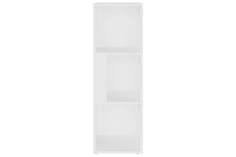 hjørnereol 33x33x100 cm spånplade hvid - Hvid - Opbevaring - Hylder & Reoler - Hjørnehylde og hjørnereol